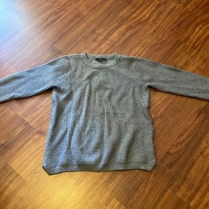 Cyrus grey knitted sweater